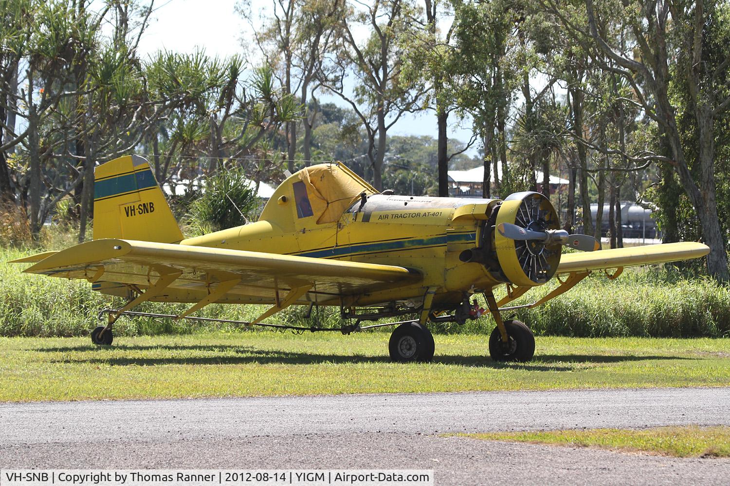 VH-SNB, 1992 Air Tractor Inc AT-401 C/N 401-0877, Air Tractor AT-401