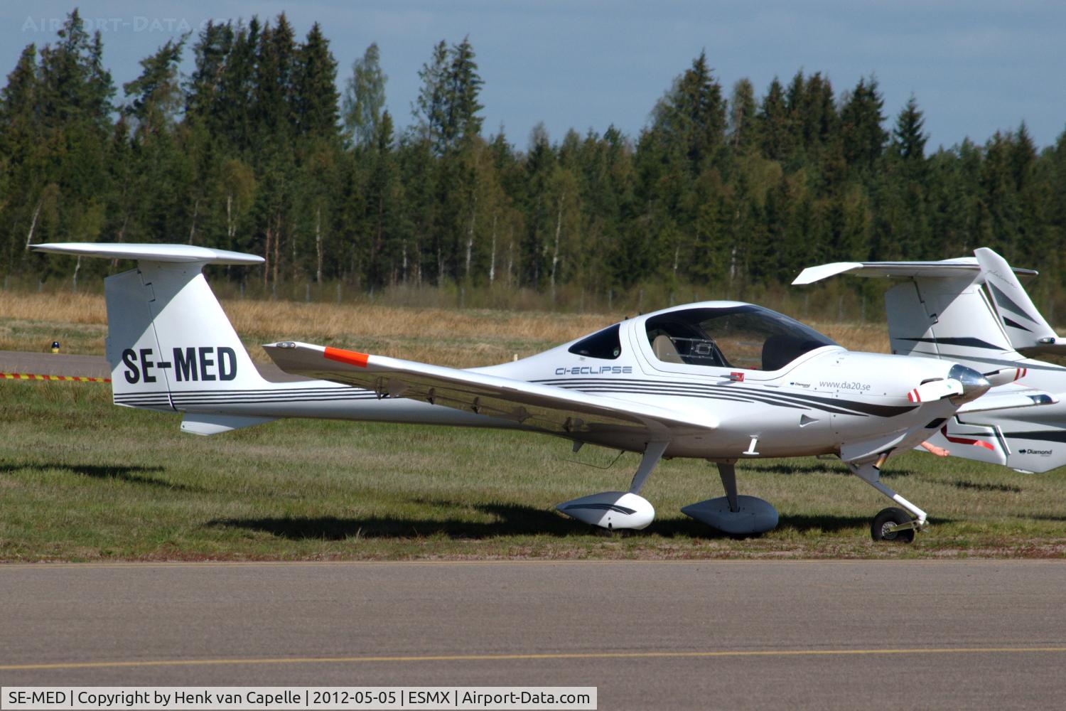 SE-MED, 2010 Diamond DA-20C-1 Eclipse C/N C0562, Diamond DA20 parked at Småland Airport, Växjö, Sweden