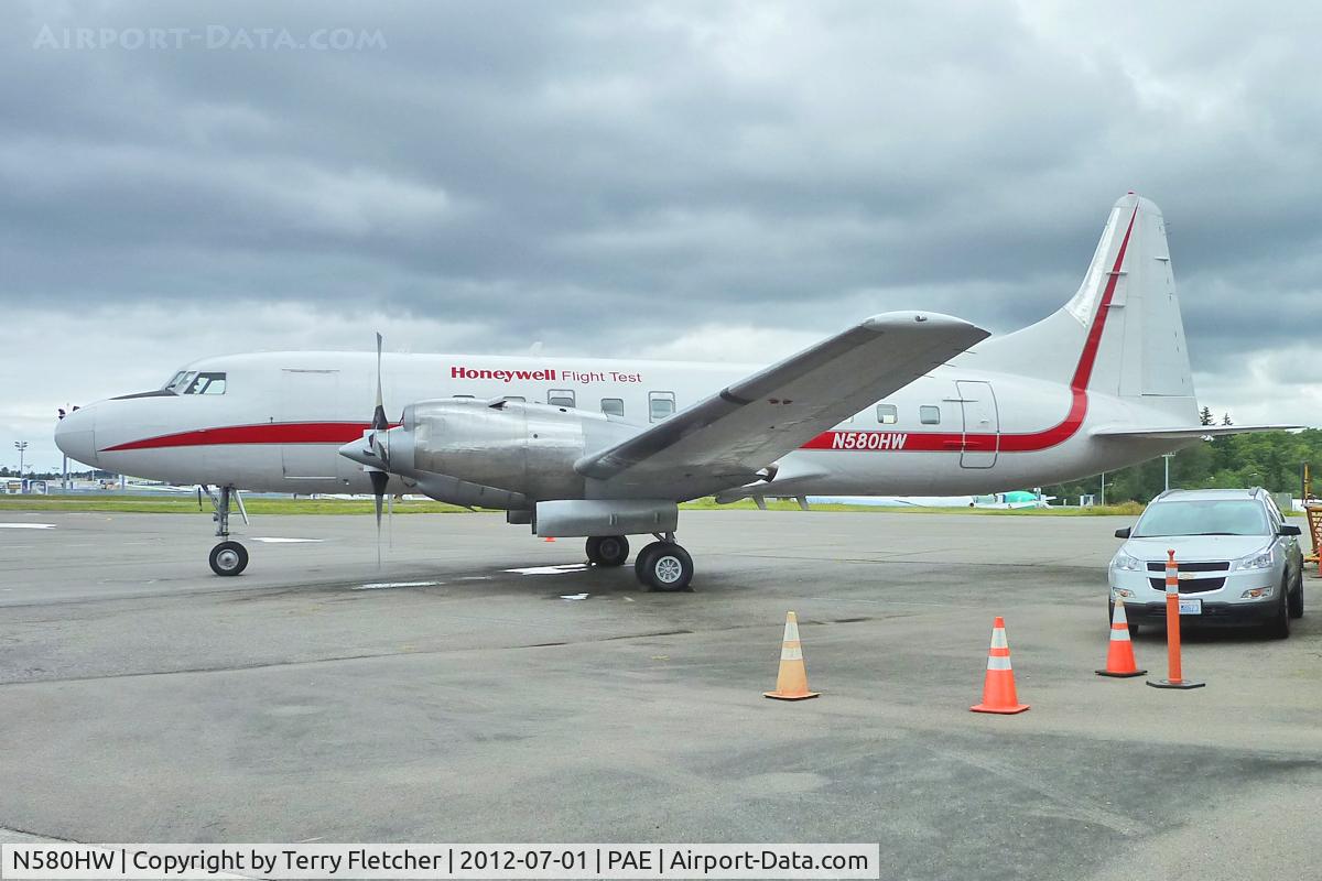 N580HW, 1952 Convair CV-340-31 (CV-580) C/N 2, 1952 Convair 340-31, c/n: 2
