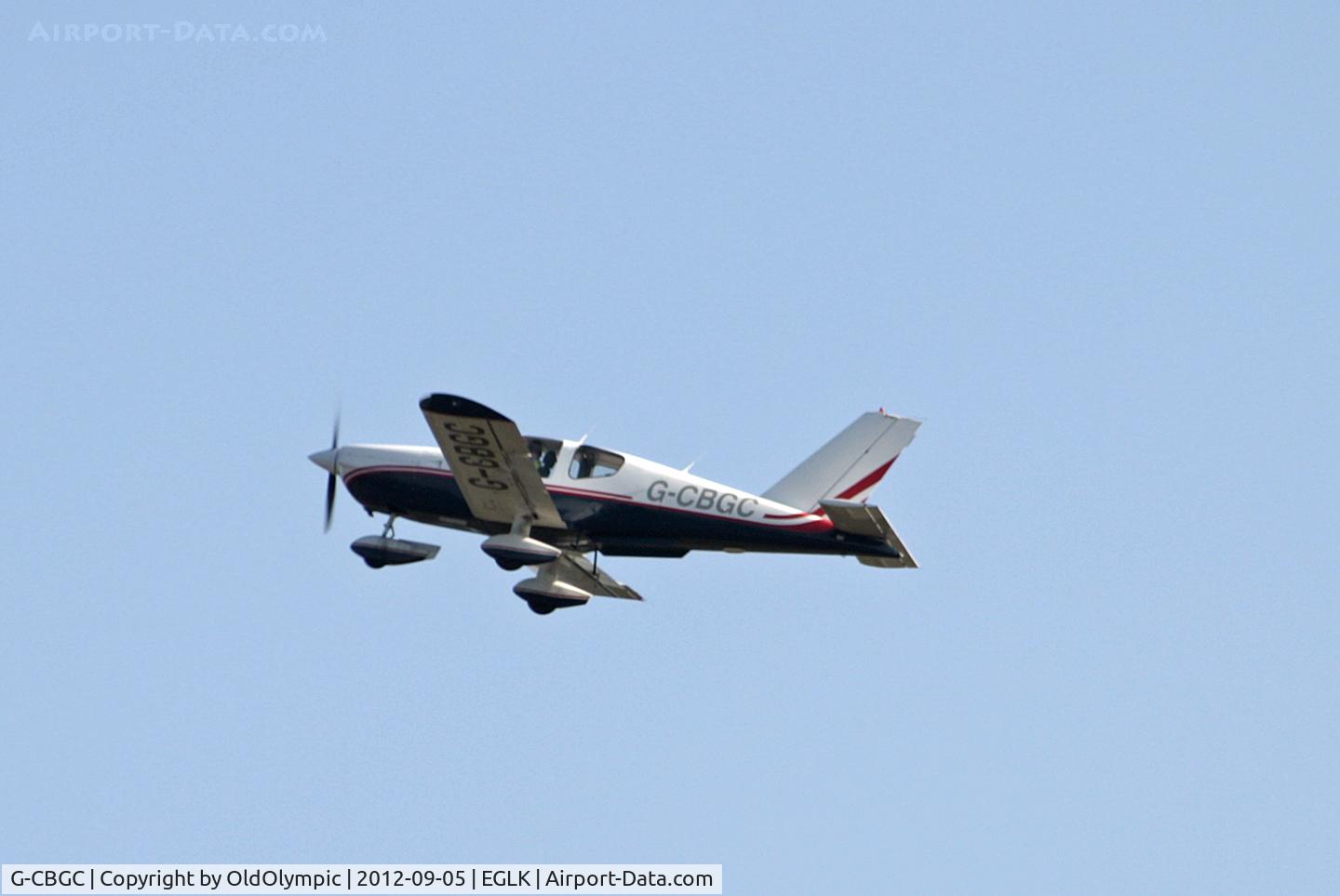 G-CBGC, 1993 Socata TB-10 Tobago C/N 1584, Take off RW07