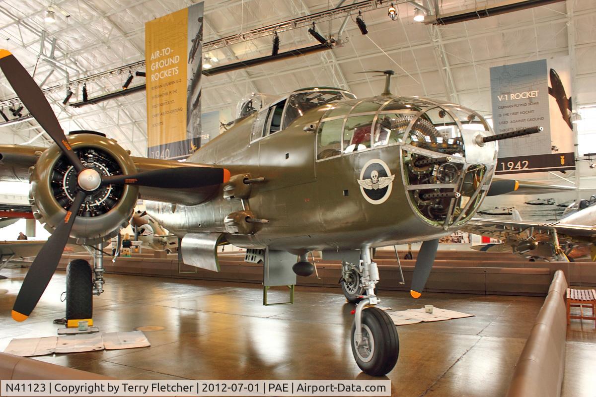 N41123, 1944 North American B-25J Mitchell Mitchell C/N 108-33529, North American B-25J, c/n: 44-30254 at Paul Allens Warbirds
