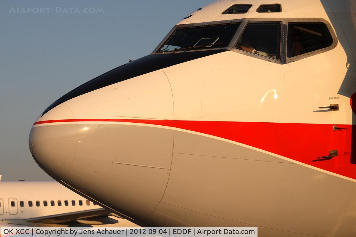 OK-XGC, 1992 Boeing 737-55S C/N 26541, Taken during a special tour