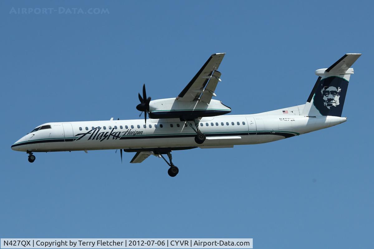 N427QX, 2007 Bombardier DHC-8-402 Dash 8 C/N 4156, 2007 Bombardier DHC-8-402, c/n: 4156