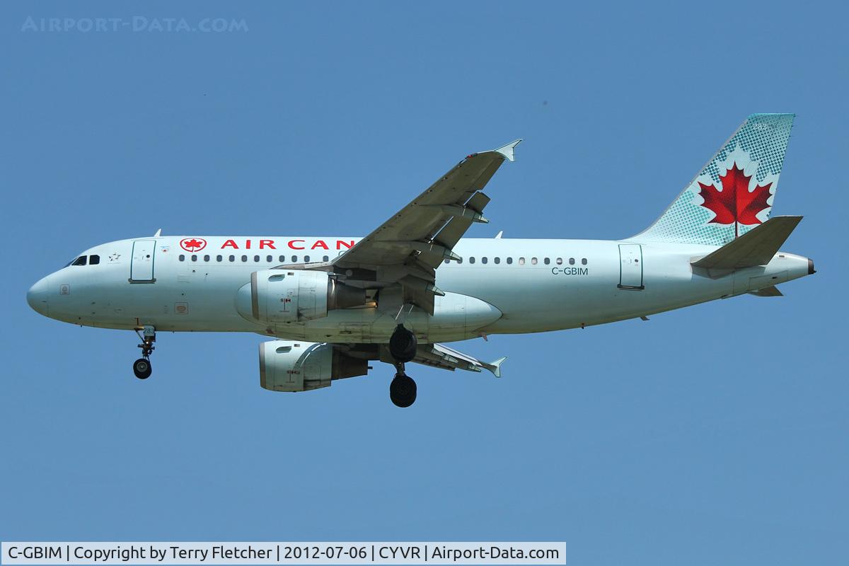 C-GBIM, 1998 Airbus A319-114 C/N 840, 1998 Airbus A319-114, c/n: 840