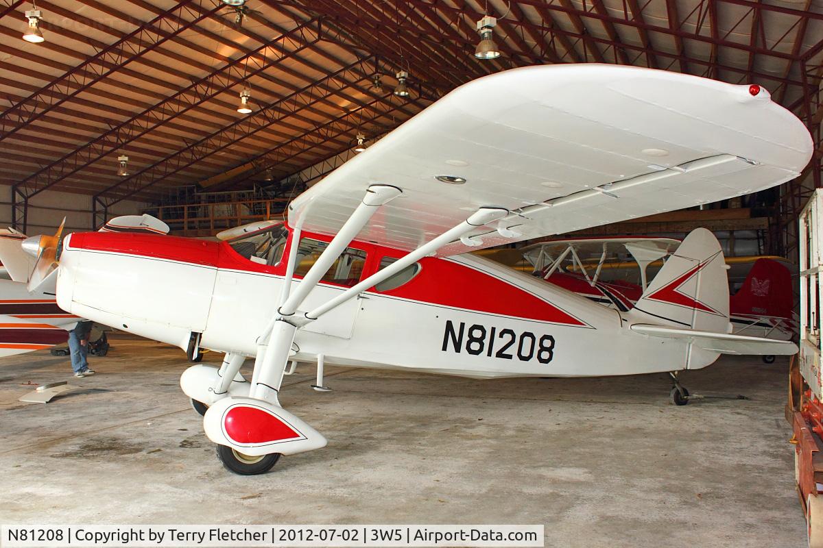 N81208, 1946 Fairchild 24R-46 C/N R46-109, 1946 Fairchild 24R-46, c/n: R46-109