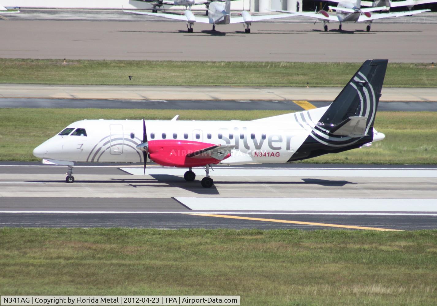 N341AG, 1998 Saab 340B C/N 340B-437, Silver Airways Saab 340