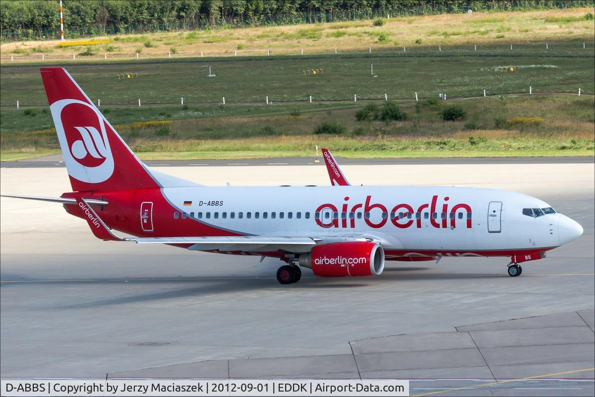 D-ABBS, 2001 Boeing 737-76N C/N 28654, Boeing 737-76N