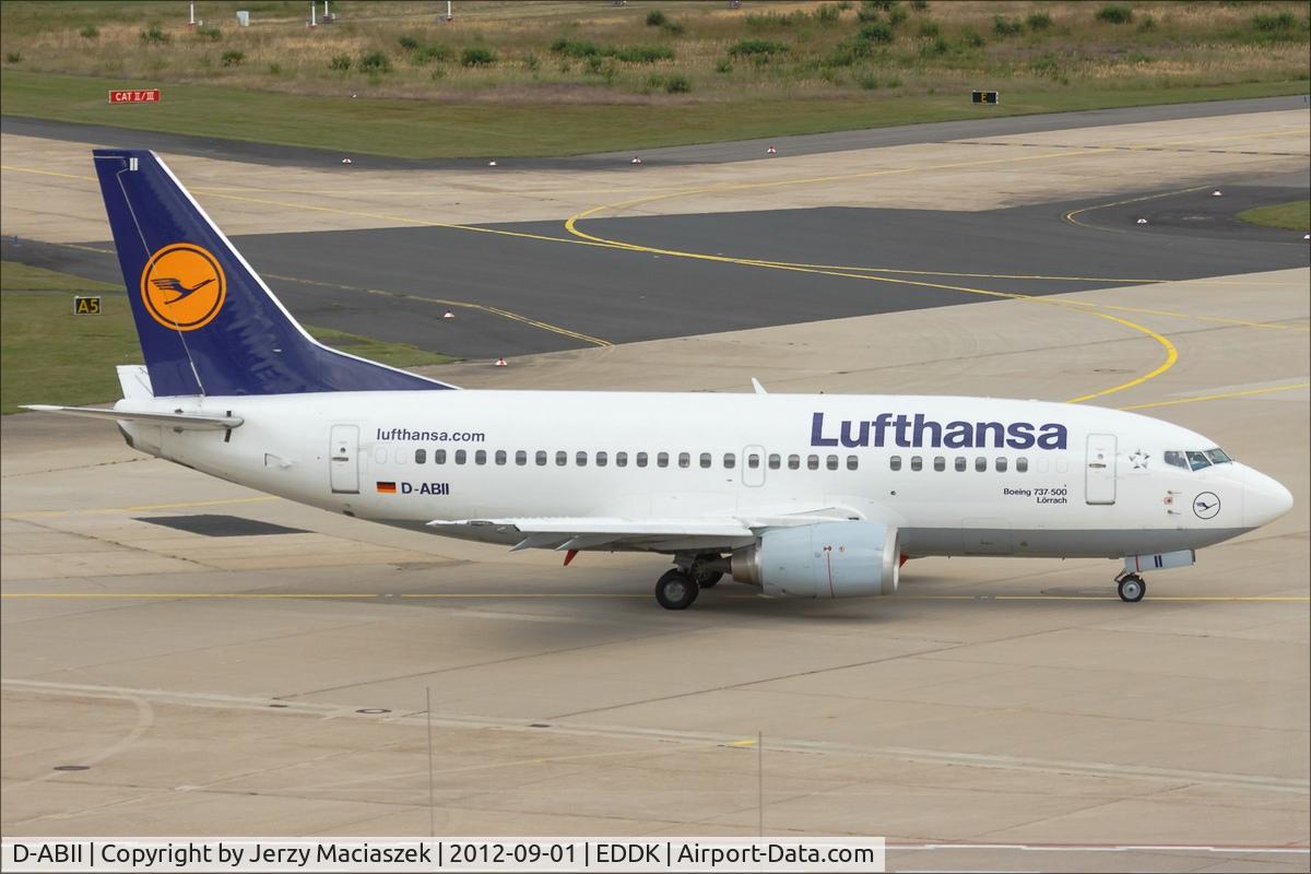 D-ABII, 1991 Boeing 737-530 C/N 24822, Boeing 737-530