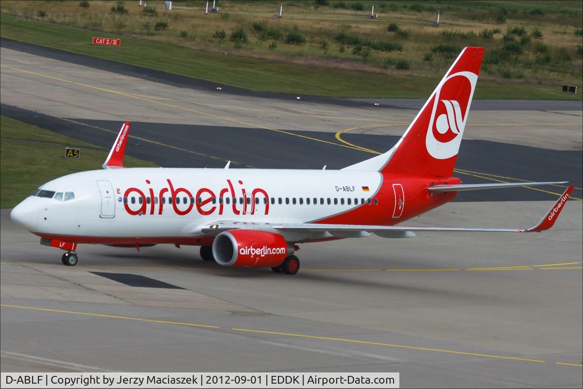 D-ABLF, 2010 Boeing 737-76J C/N 36874, Boeing 737