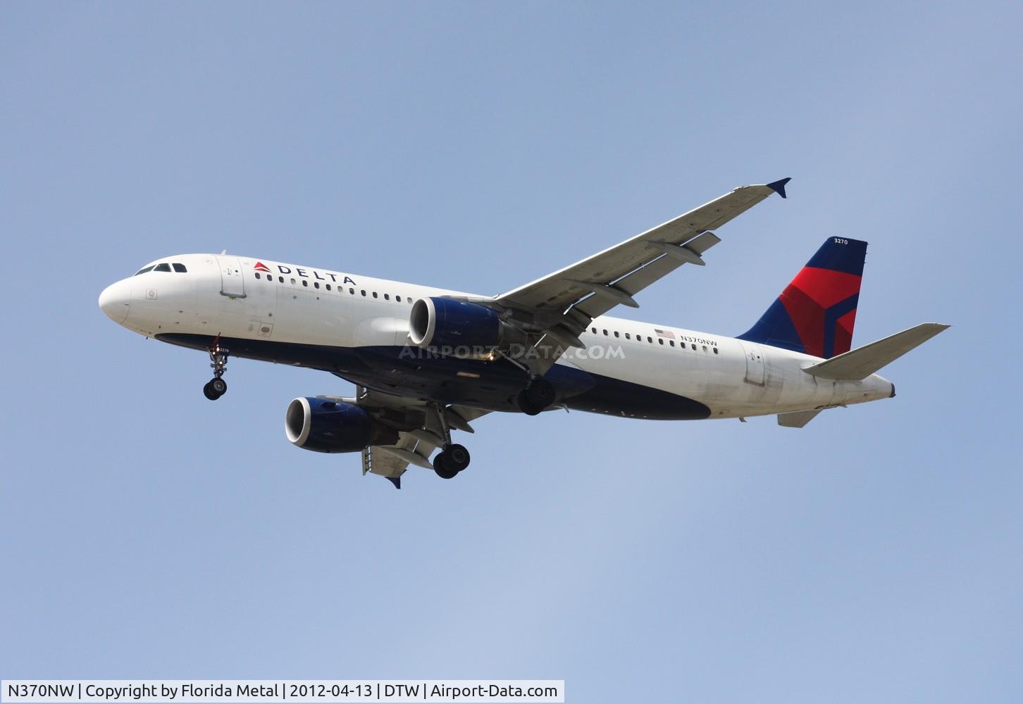 N370NW, 1999 Airbus A320-212 C/N 1037, Delta A320
