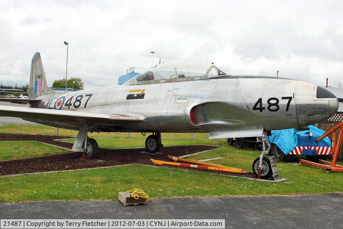 21487, Canadair T-33AN Silver Star 3 C/N T33-487, Canadair T-33AN Silver Star 3, c/n: T33-487