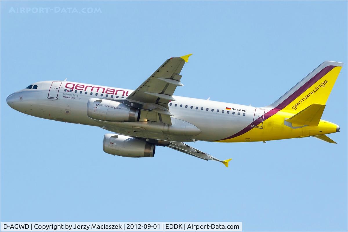 D-AGWD, 2007 Airbus A319-132 C/N 3011, Airbus A319-132,