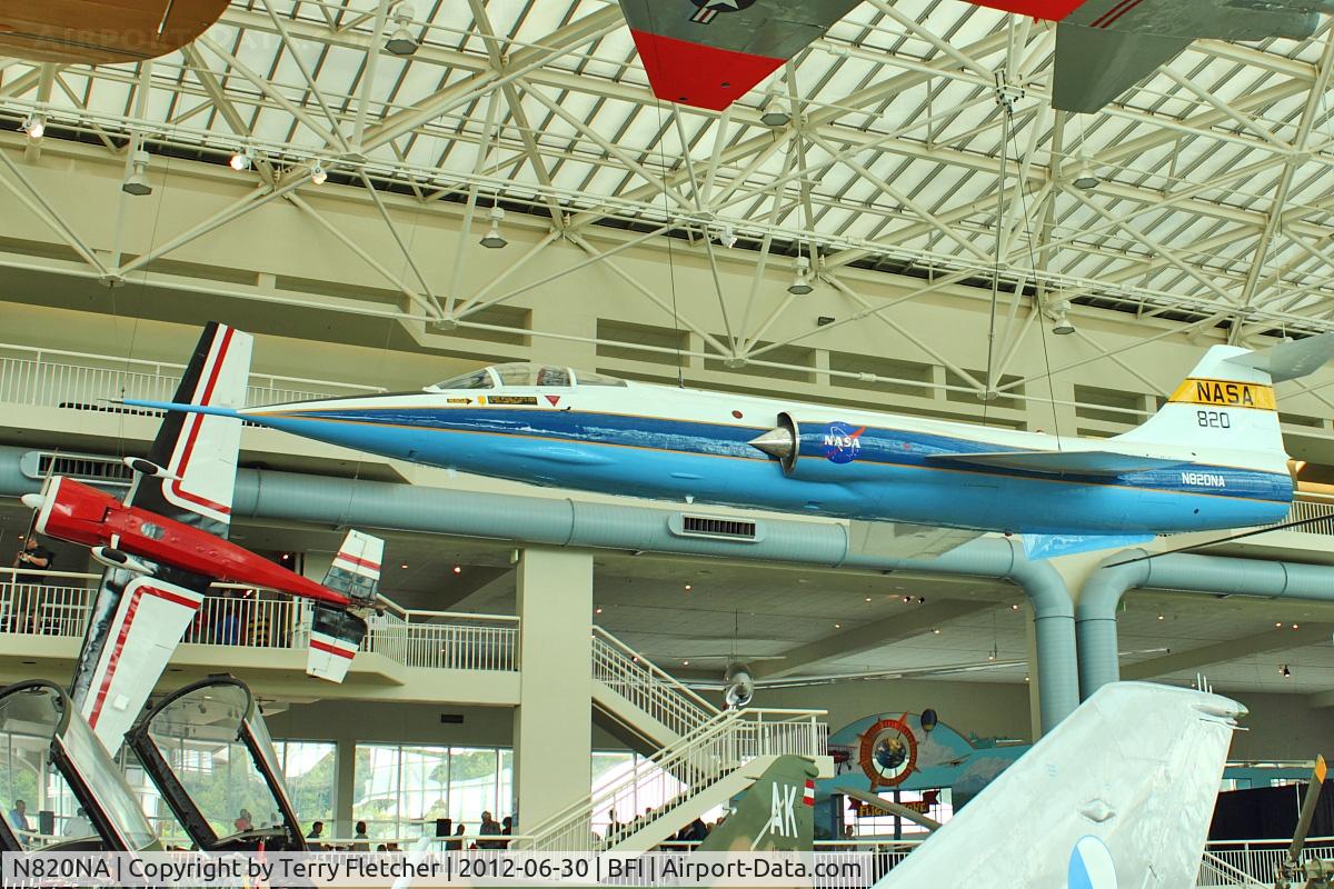 N820NA, 1957 Lockheed F-104C Starfighter C/N 383-1222, 1957 Lockheed F-104C-5-LO Starfighter, c/n: 383-1222 at Seattle Museum of Flight