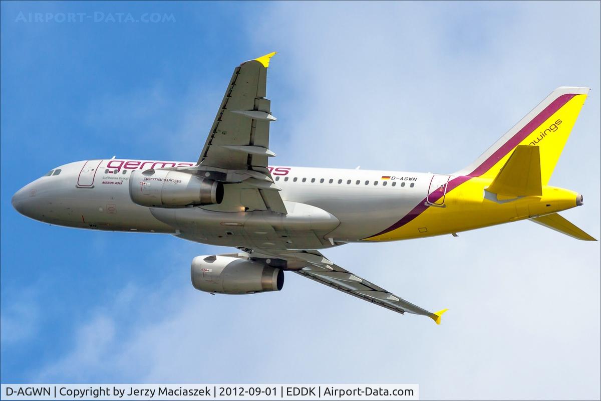 D-AGWN, 2009 Airbus A319-132 C/N 3841, Airbus A319-132