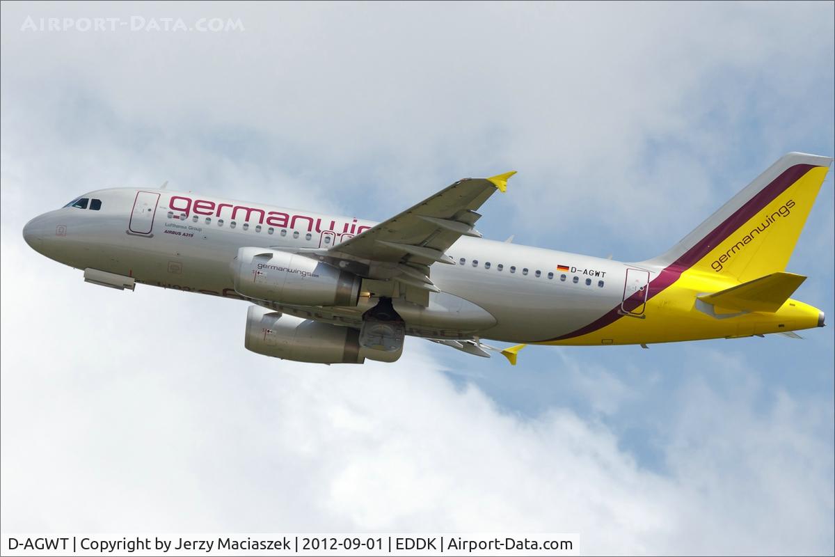 D-AGWT, 2012 Airbus A319-132 C/N 5043, Airbus A319-132