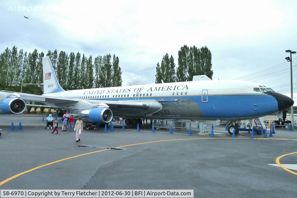 58-6970, 1958 Boeing VC-137A C/N 17925, 1958 Boeing VC-137A-BN, c/n: 17925 at Seattle Museum of Flight