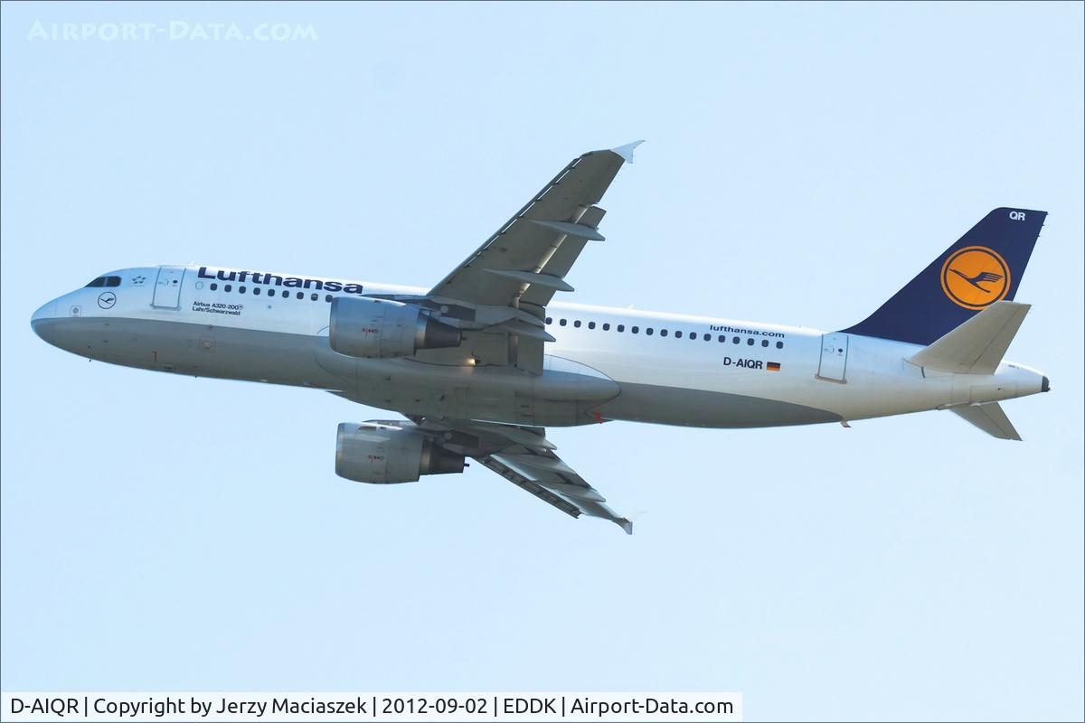 D-AIQR, 1992 Airbus A320-211 C/N 382, Airbus A320-211