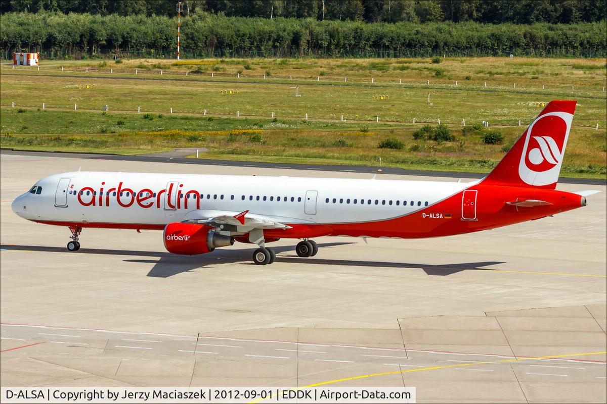 D-ALSA, 2001 Airbus A321-211 C/N 1629, Airbus A321-211,