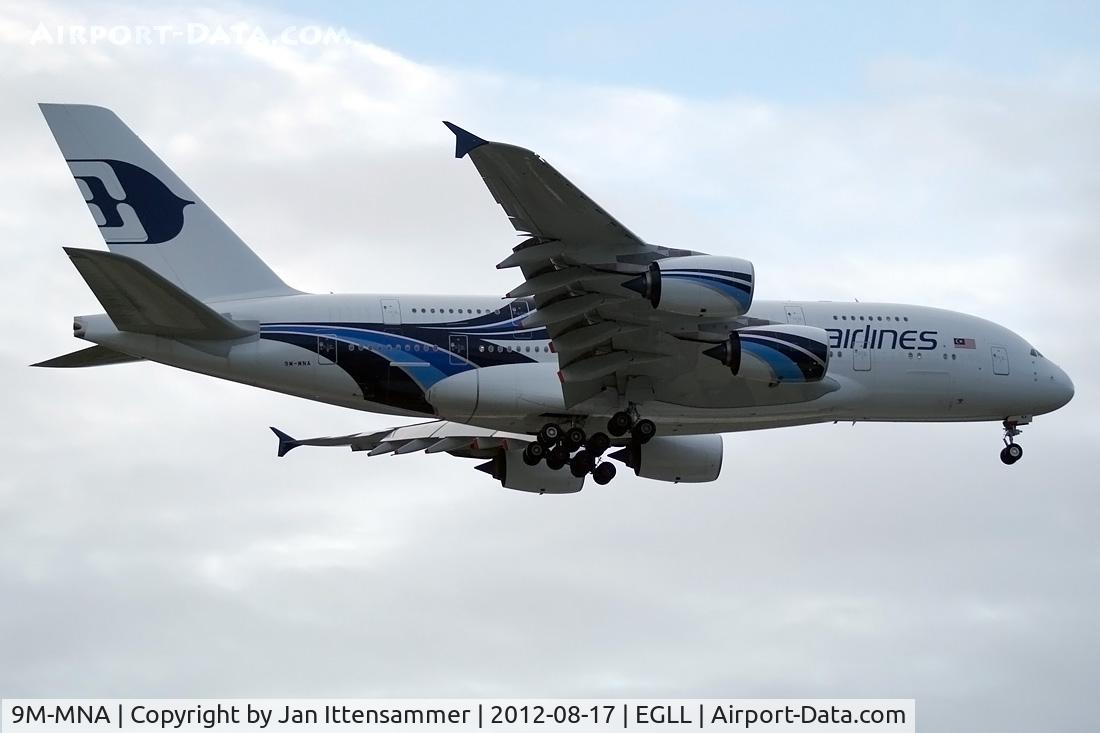 9M-MNA, 2011 Airbus A380-841 C/N 078, 9m-mna