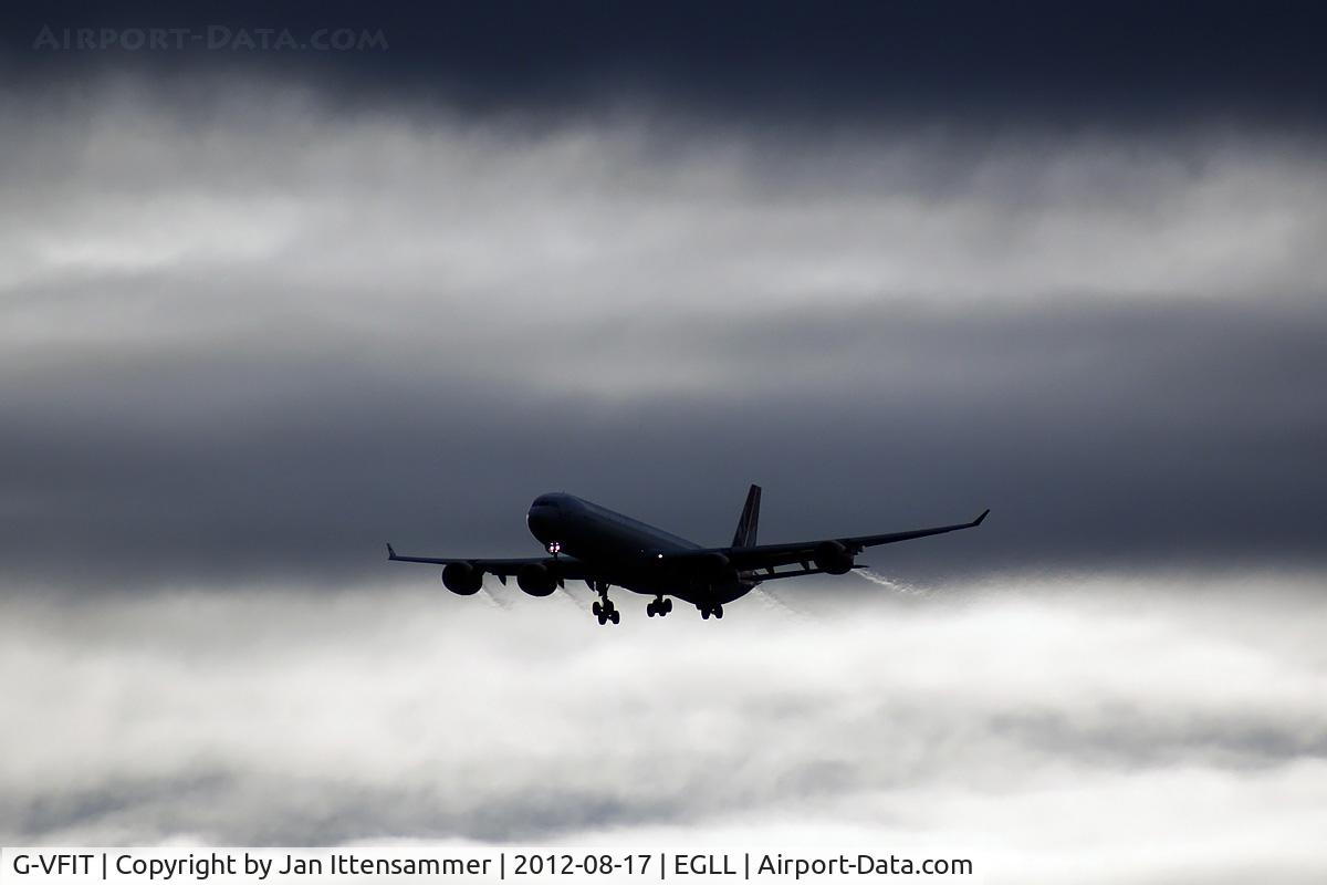G-VFIT, 2006 Airbus A340-642 C/N 753, G-VFIT @ EGLL