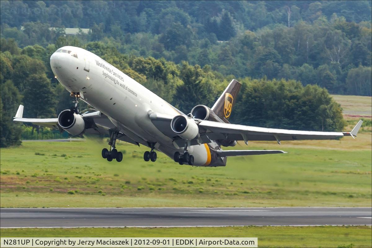 N281UP, 1993 McDonnell Douglas MD-11F C/N 48538, Mcdonnell Douglas MD-11F