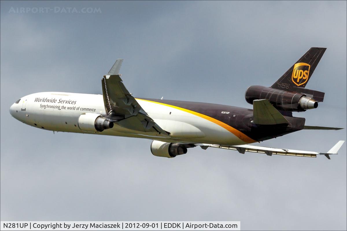 N281UP, 1993 McDonnell Douglas MD-11F C/N 48538, Mcdonnell Douglas MD-11F