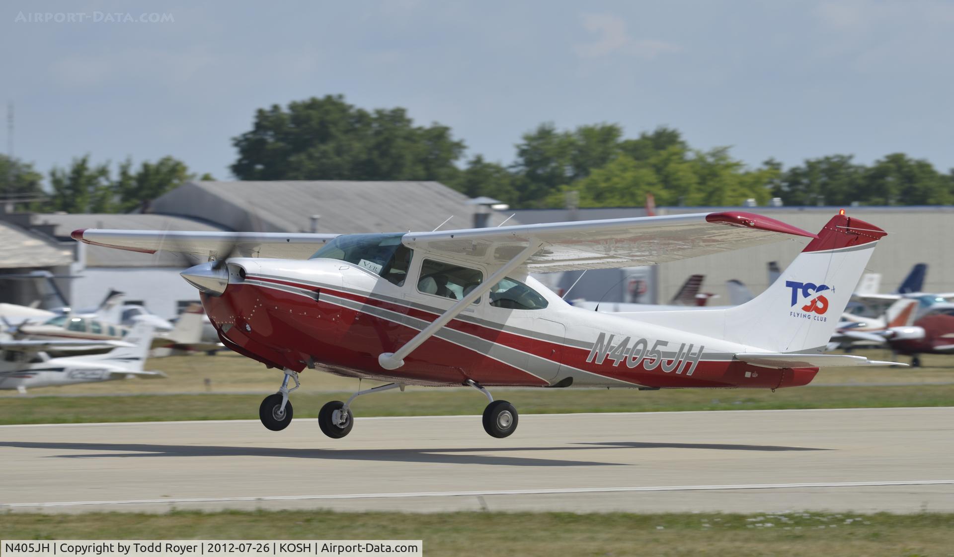 N405JH, 1981 Cessna R182 Skylane RG C/N R18201790, Airventure 2012