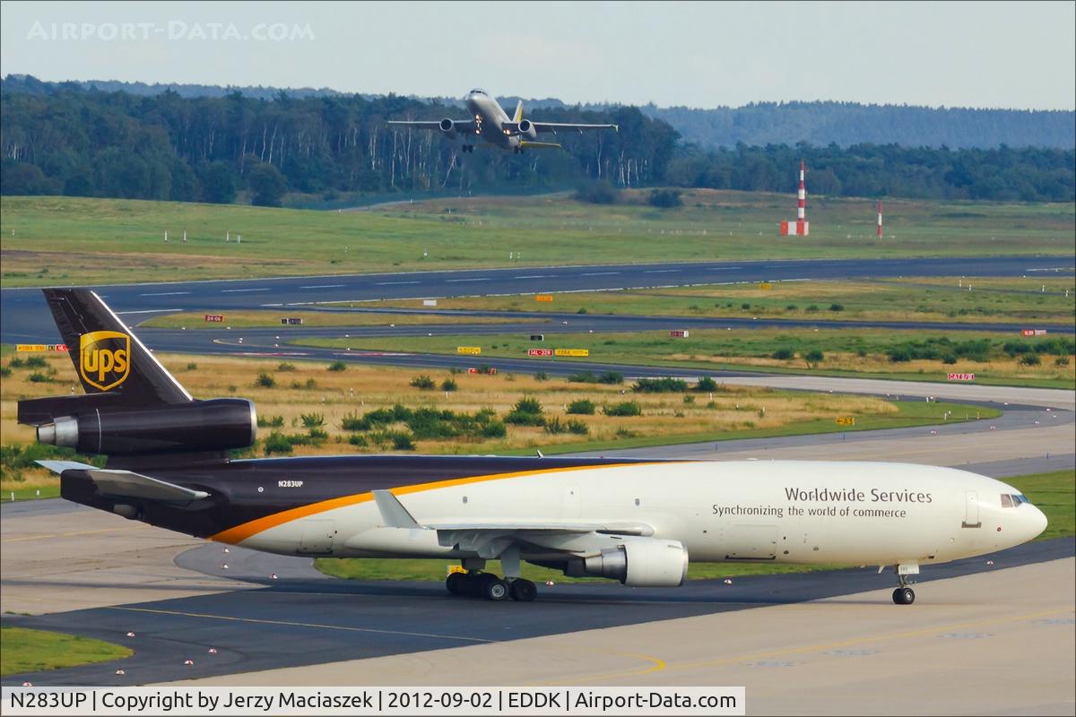 N283UP, 1991 McDonnell Douglas MD-11F C/N 48484, Mcdonnell Douglas MD-11F,