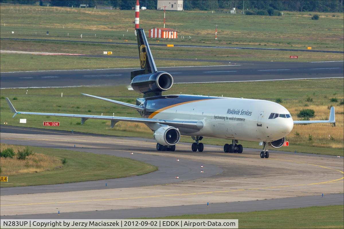 N283UP, 1991 McDonnell Douglas MD-11F C/N 48484, Mcdonnell Douglas MD-11F
