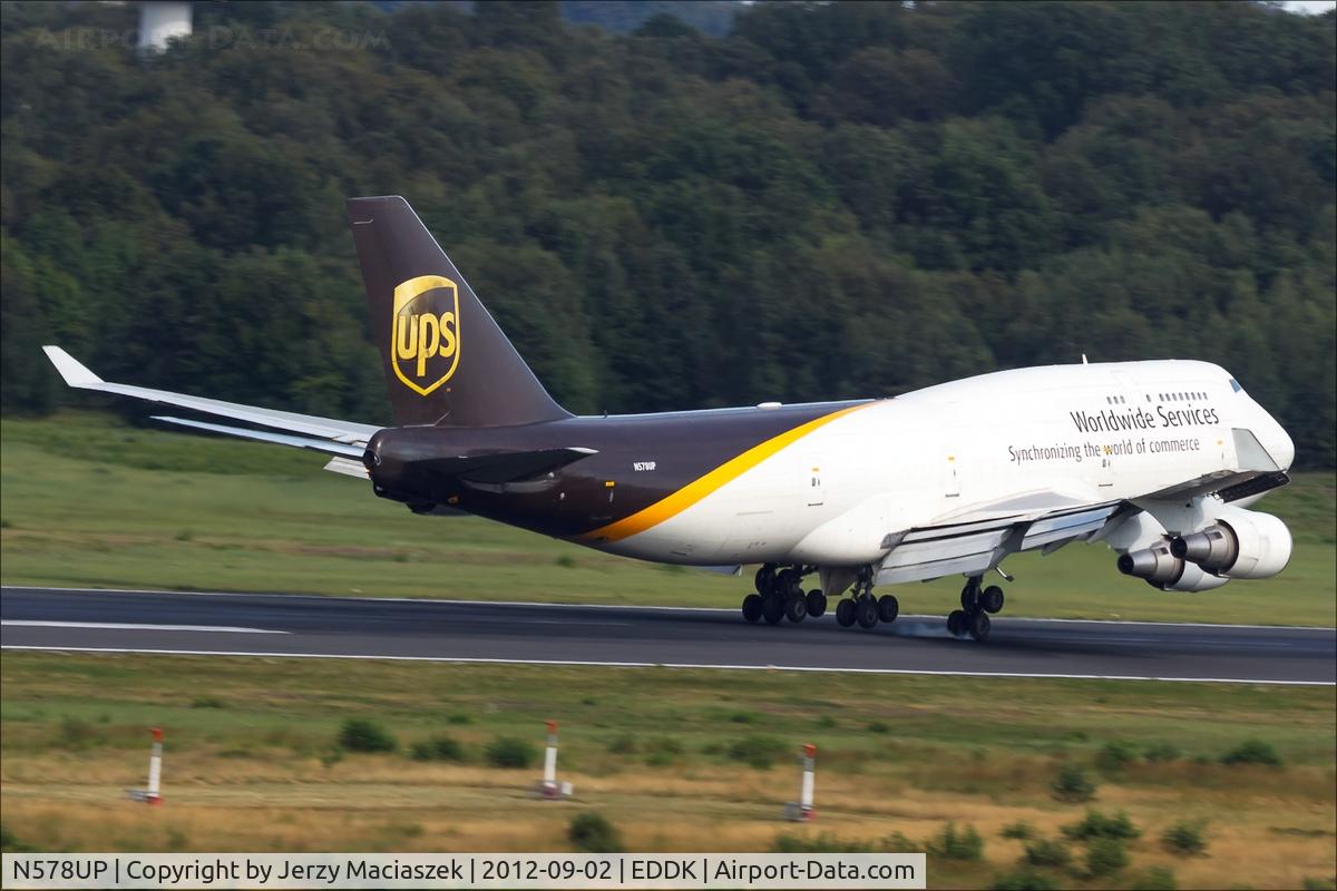 N578UP, 1993 Boeing 747-45EM(BCF) C/N 27154, Boeing 747-45E