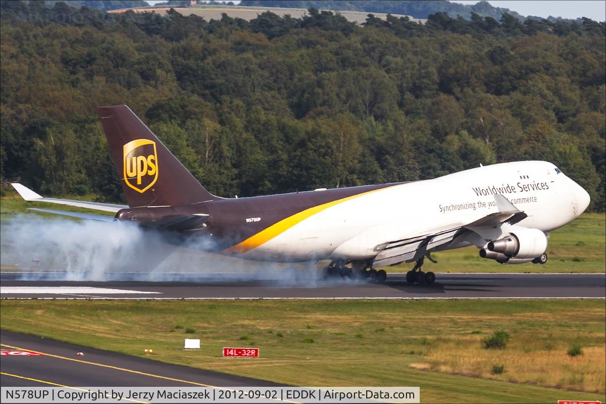 N578UP, 1993 Boeing 747-45EM(BCF) C/N 27154, Boeing 747-45E