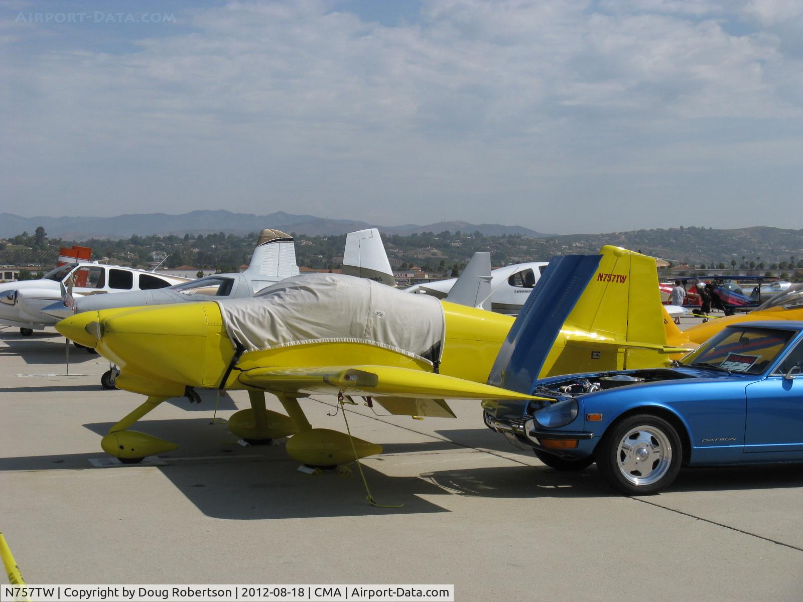 N757TW, 2002 Vans RV-6A C/N 23911, 2002 Kummer VAN's RV-6A, Lycoming O-360 188 Hp