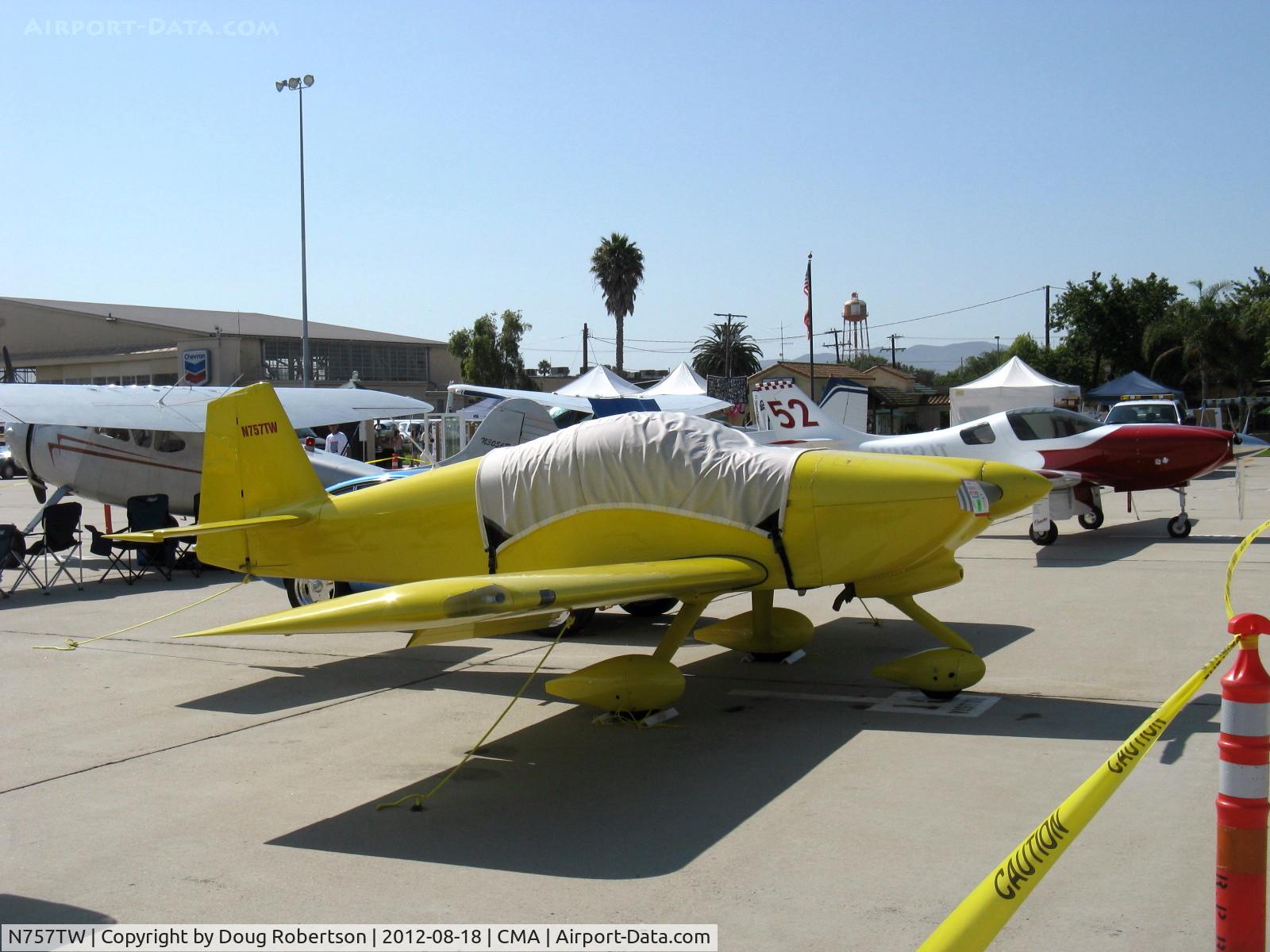 N757TW, 2002 Vans RV-6A C/N 23911, 2002 Kummer VAN's RV-6A, Lycoming O-360 188 Hp