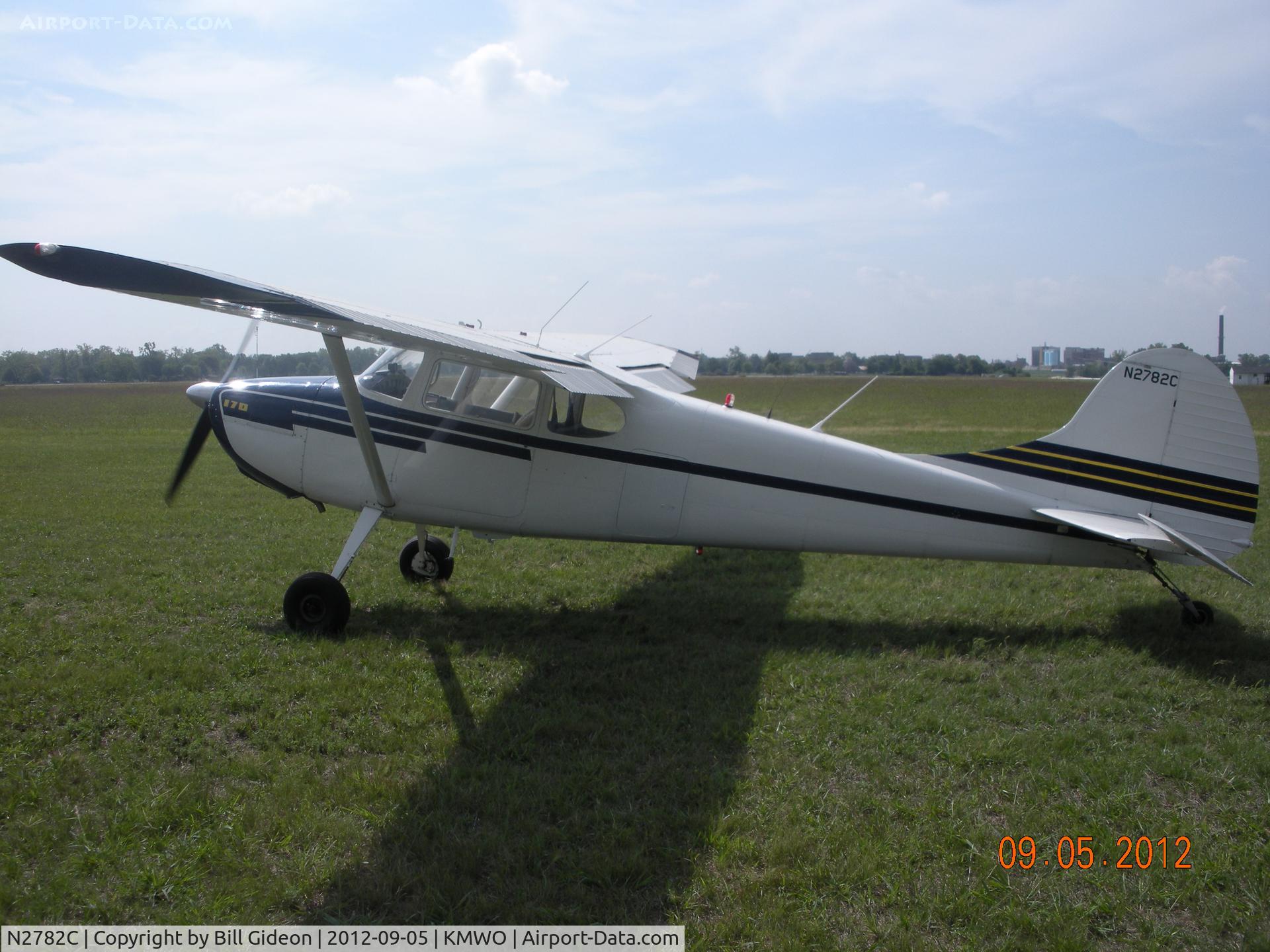 N2782C, 1954 Cessna 170B C/N 26326, Middletown, OH