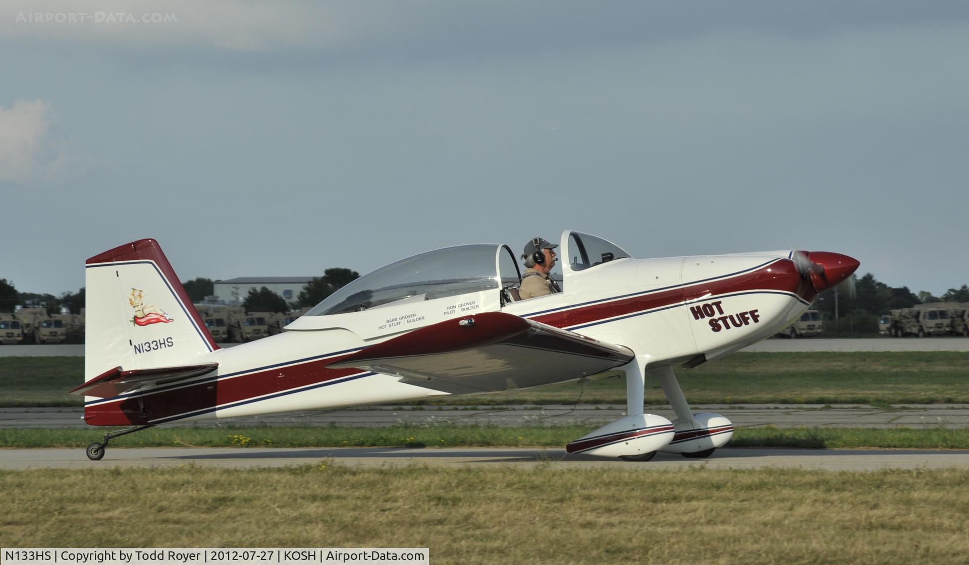 N133HS, 2000 Vans RV-8 C/N 80133, Airventure 2012