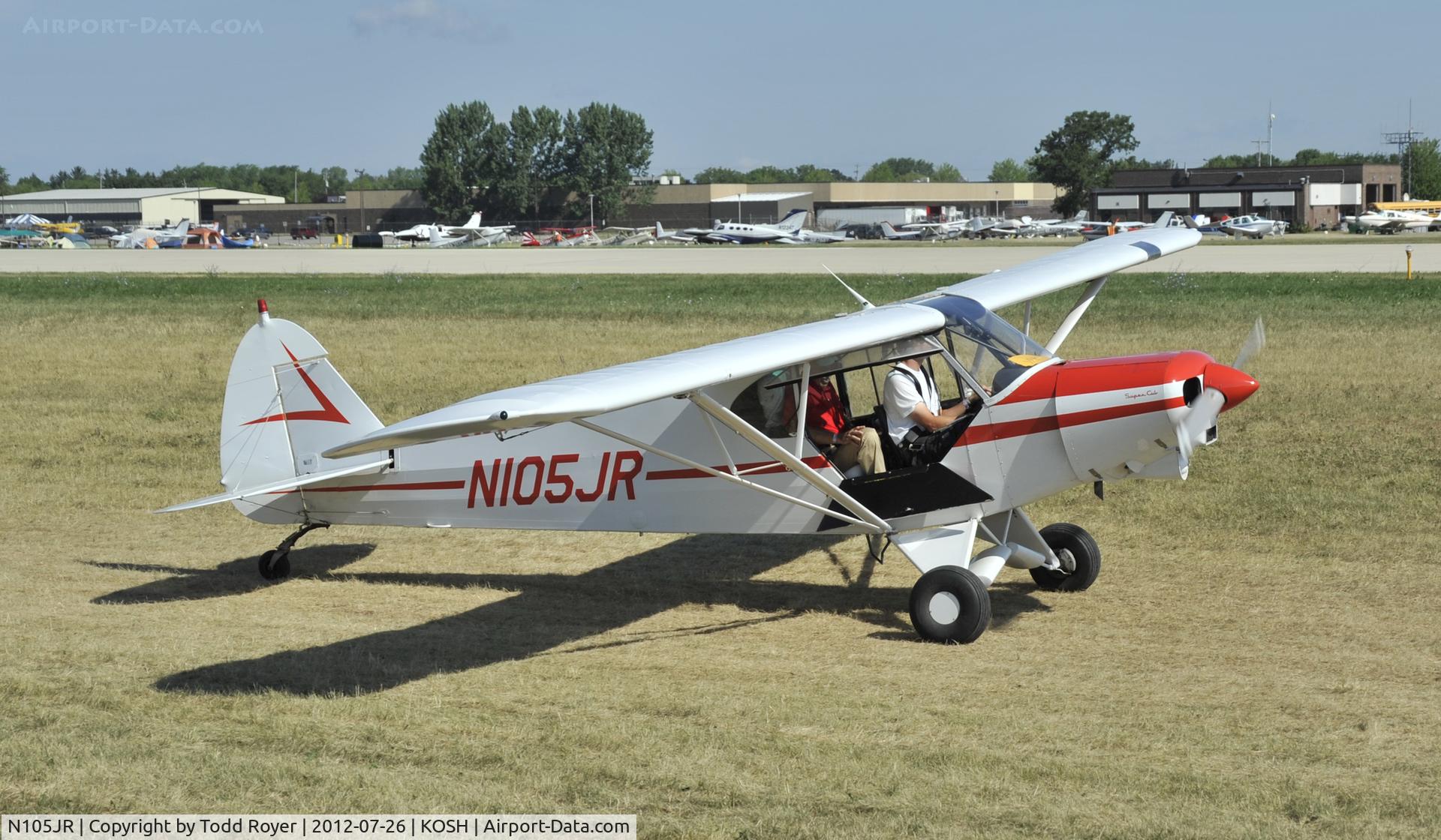 N105JR, 1981 Piper PA-18-150 Super Cub C/N 18-8109070, Airventure 2012