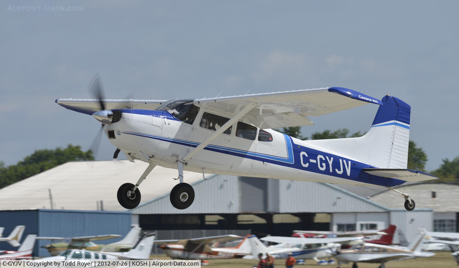 C-GYJV, 1977 Cessna A185F Skywagon 185 C/N 18503185, Airventure 2012