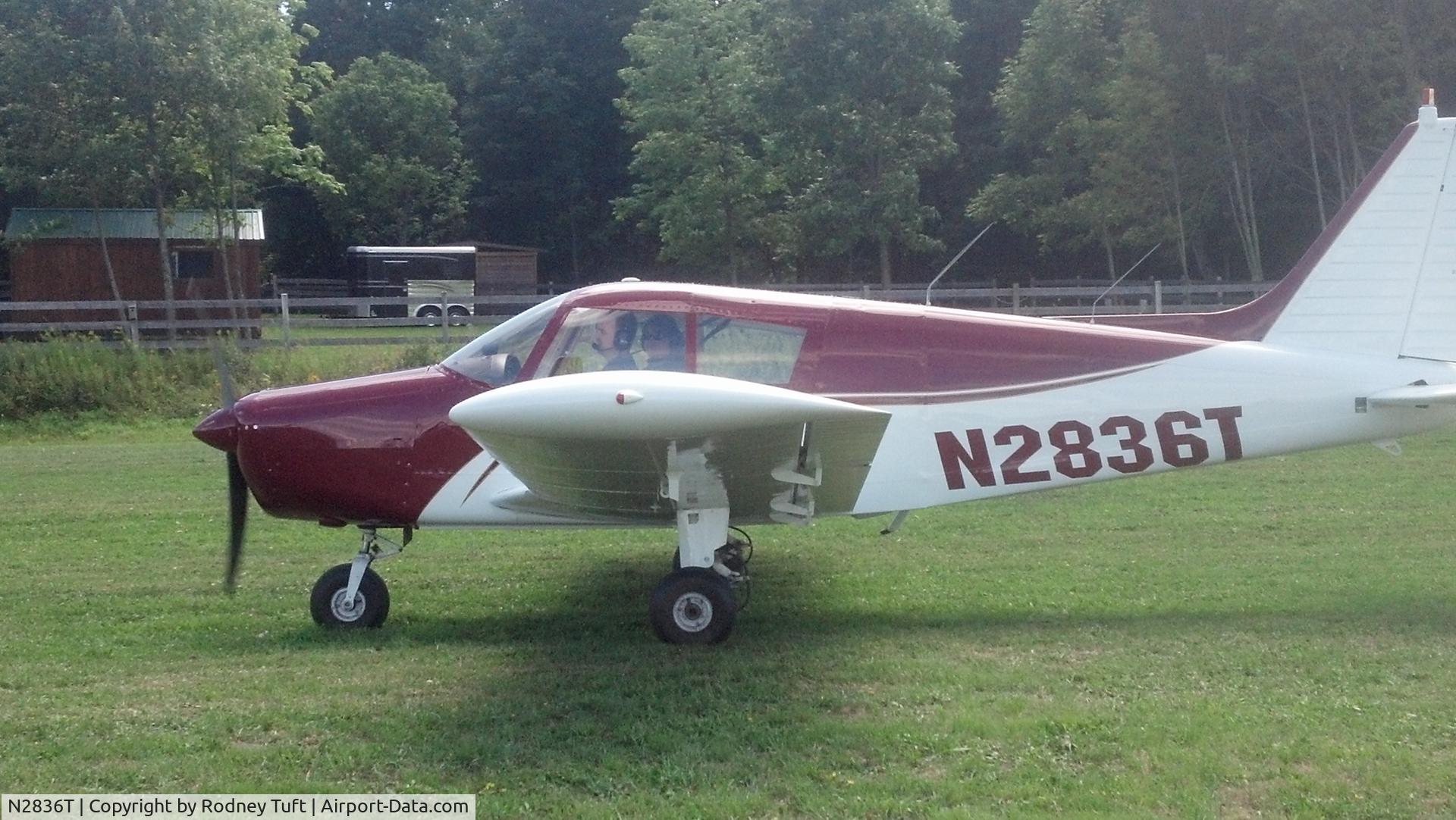N2836T, 1972 Piper PA-28-140 C/N 28-7225245, 2012 Owasco (Y92)  fly-in