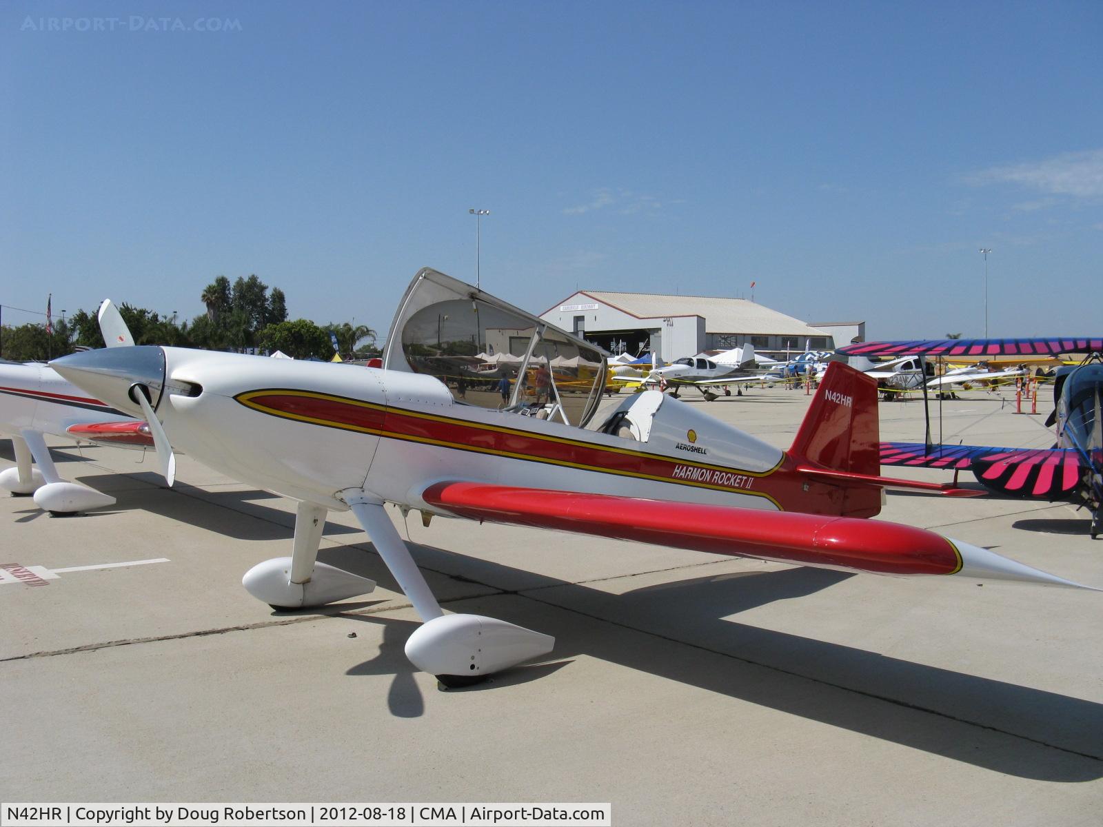N42HR, 1992 Harmon Rocket II C/N 007, 1992 Harmon HARMON ROCKET II, Lycoming O-540 250 Hp