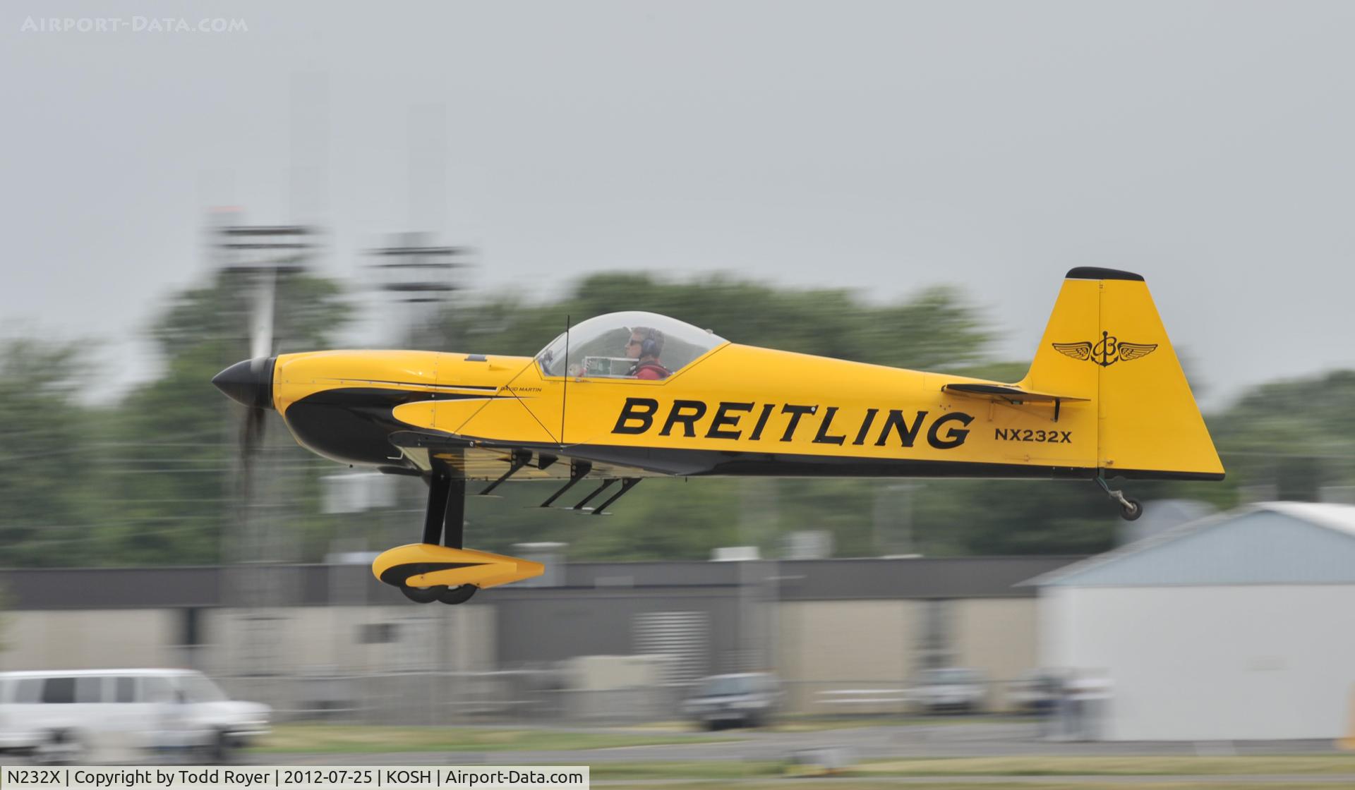 N232X, 1999 Akrotech Europe CAP-232 C/N 17, Departing Airventure 2012