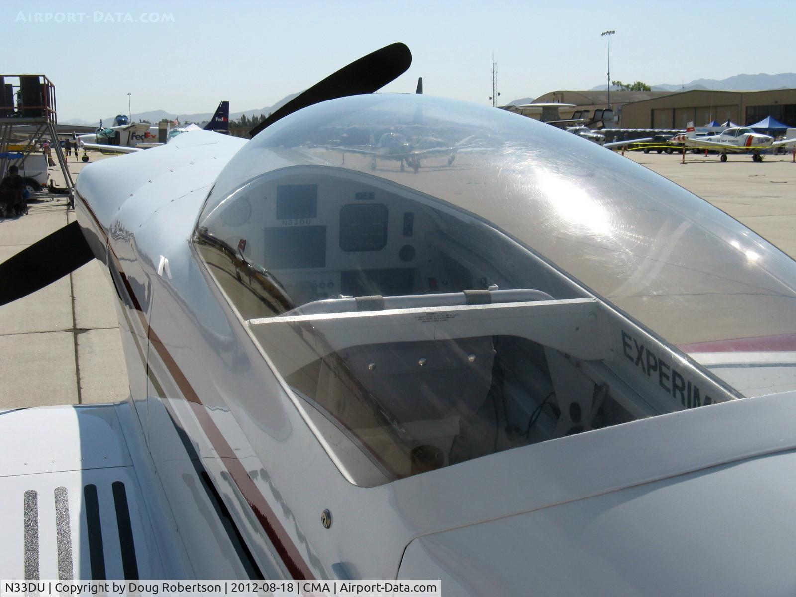 N33DU, Harmon Rocket II C/N 33, 2006 Unruh HARMON ROCKET II, Lycoming O-540 250 Hp, glass panel