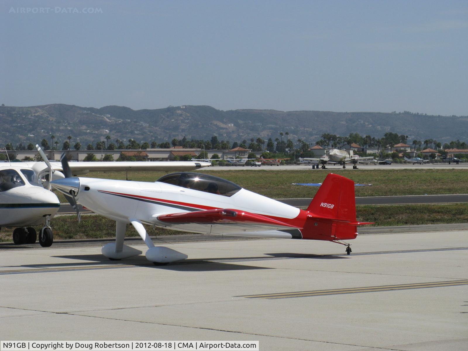N91GB, Harmon Rocket II C/N 064, 2011 Bettis HARMON ROCKET II, Lycoming O-540 250 Hp, taxi