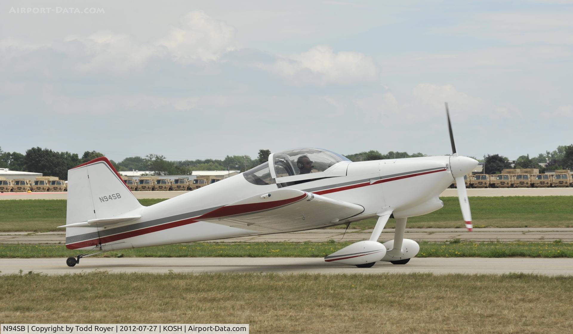 N94SB, 1994 Vans RV-6 C/N 22194, Airventure 2012
