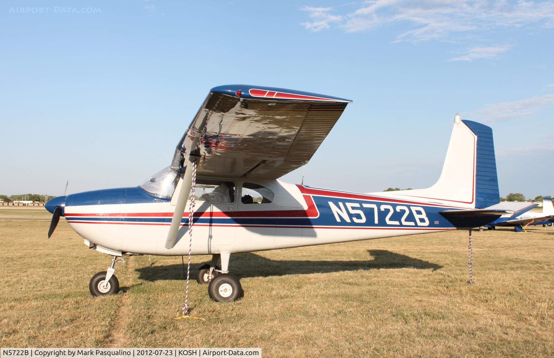N5722B, 1956 Cessna 182 Skylane C/N 33722, Cessna 182