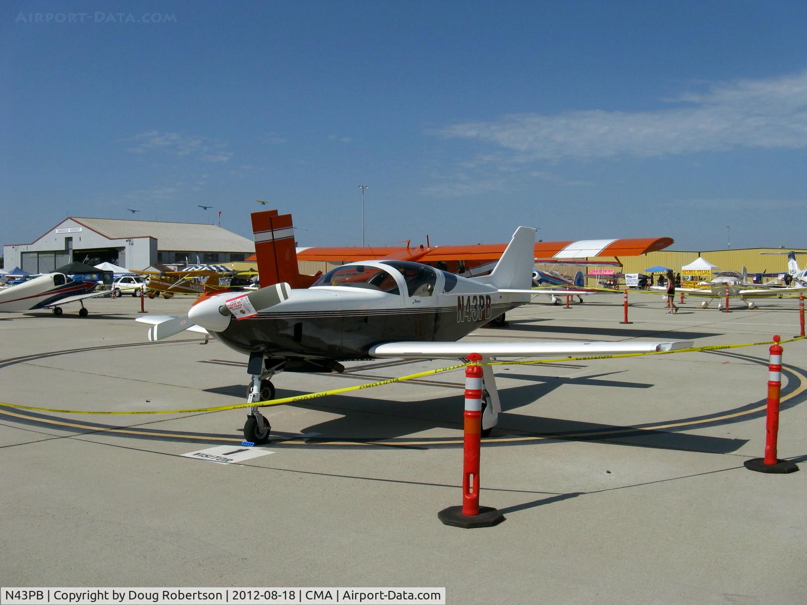 N43PB, 2001 Stoddard-Hamilton Glasair III C/N 3306, 2001 Broen GLASAIR III, Lycoming O-540 250 Hp