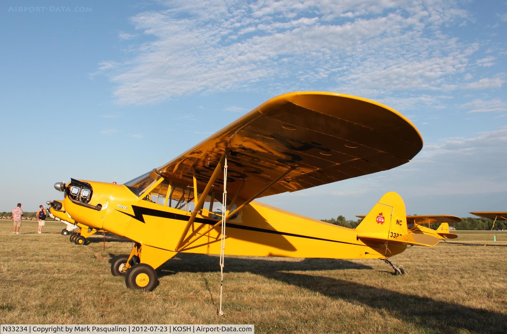 N33234, 1940 Piper J3C-65 Cub C/N 5906, Piper J3C-65