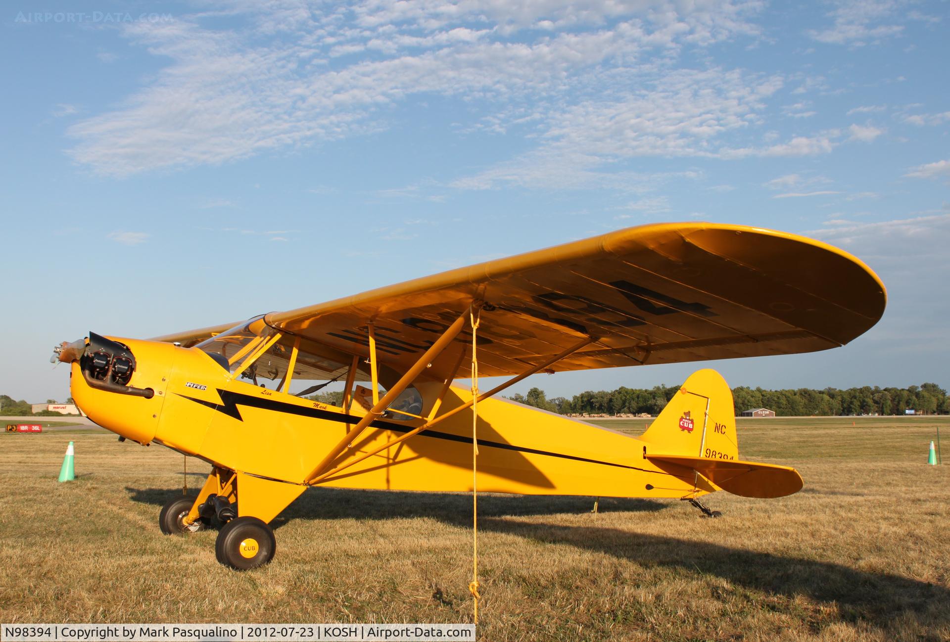 N98394, 1946 Piper J3C-65 Cub C/N 18579, Piper J3C-65