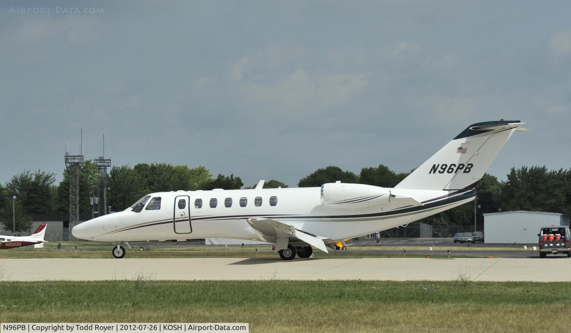 N96PB, 2006 Cessna 525B CitationJet CJ3 C/N 525B-0111, Airventure 2012