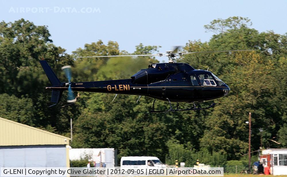 G-LENI, 1984 Aerospatiale AS-355F-1 Twin Squirrel C/N 5311, Ex: BLEV > G-ZFDB > G-LENI - Originally owned to, McAlpine Helicopters Ltd in March 1984 as G-BLEV. Currently owned to, Grid Defence Systems Ltd since April 2008 as G-LENI.