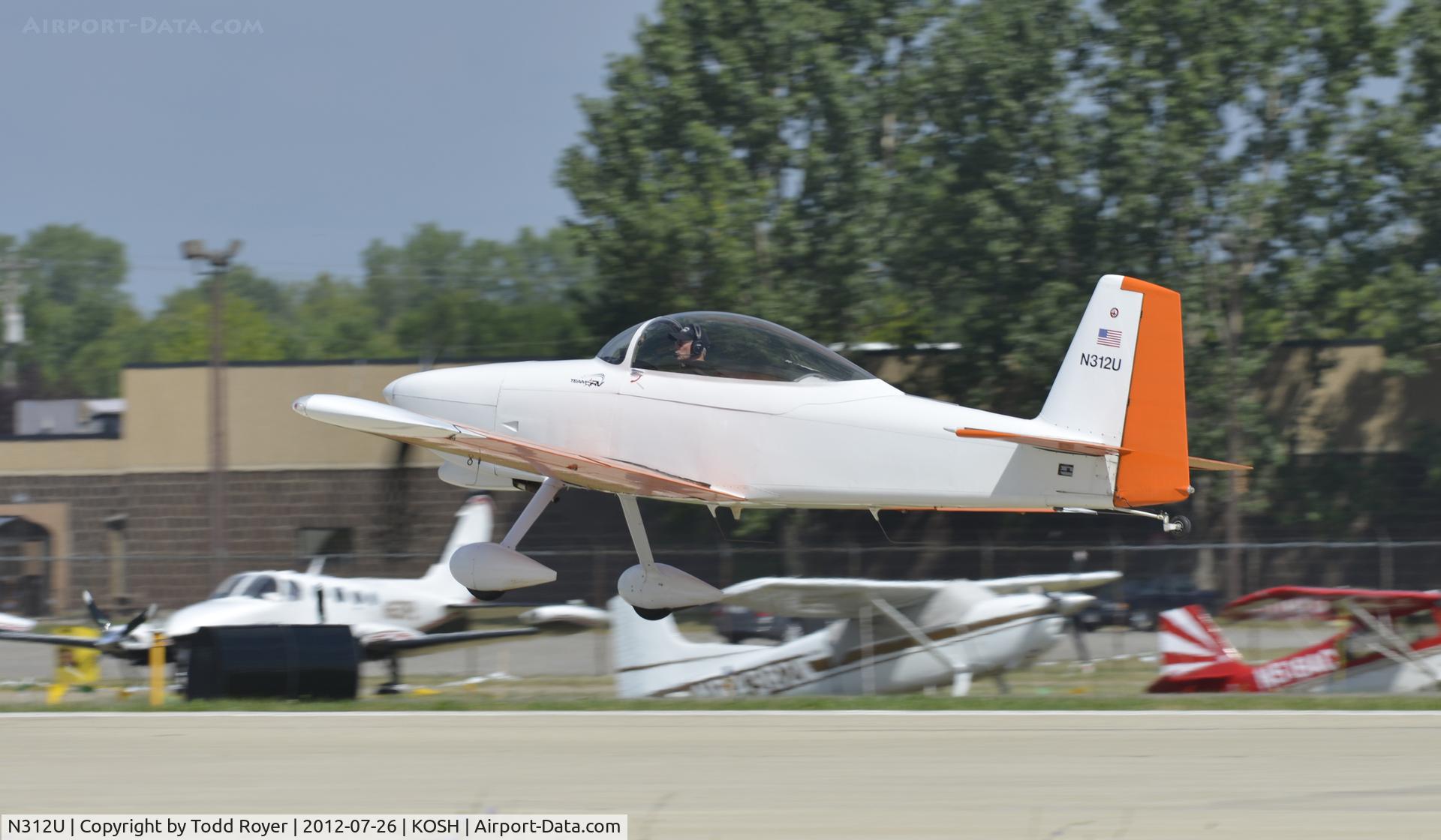 N312U, Vans RV-8 C/N 82630, Airventure 2012